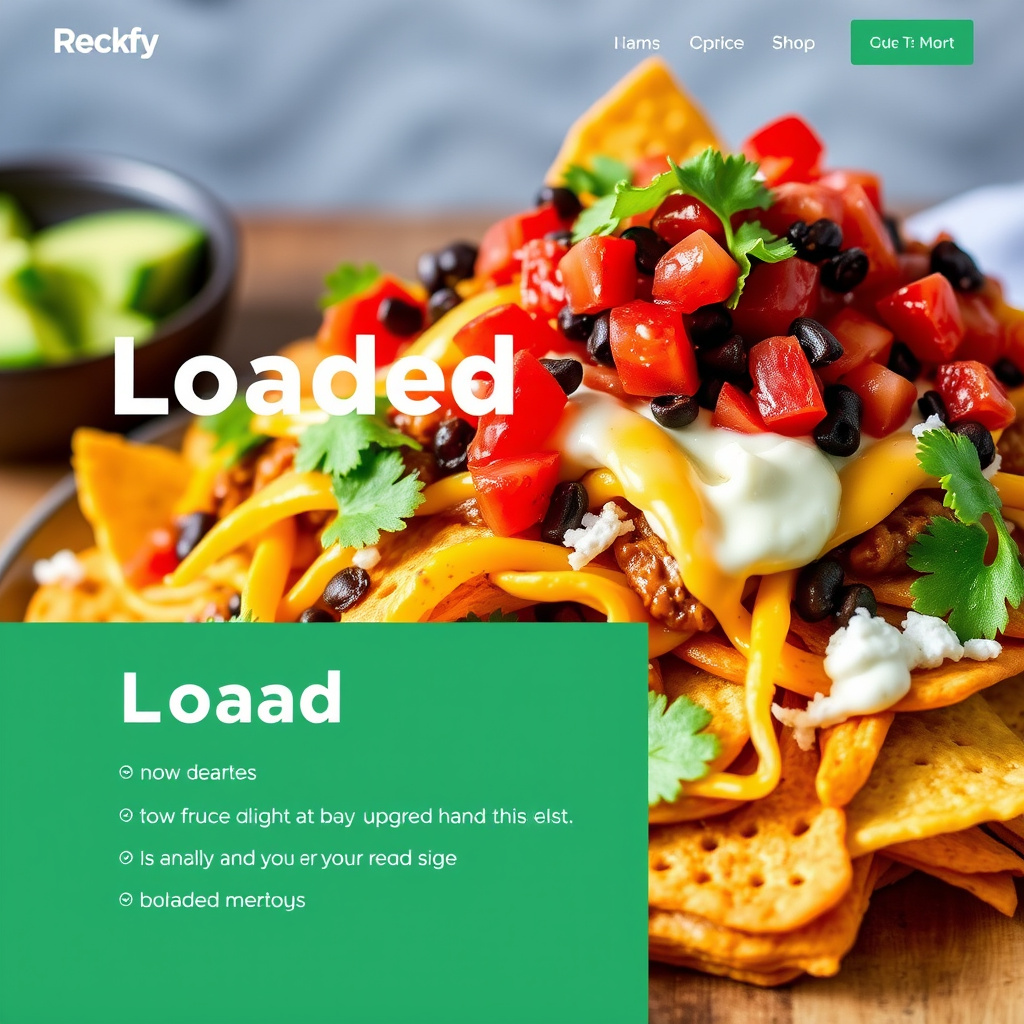 Lastede nachos