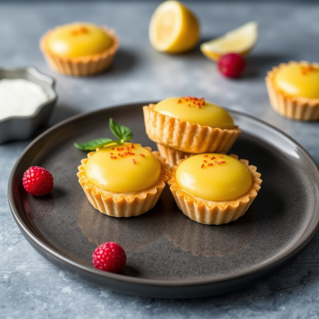 Lemon Curd Tarts