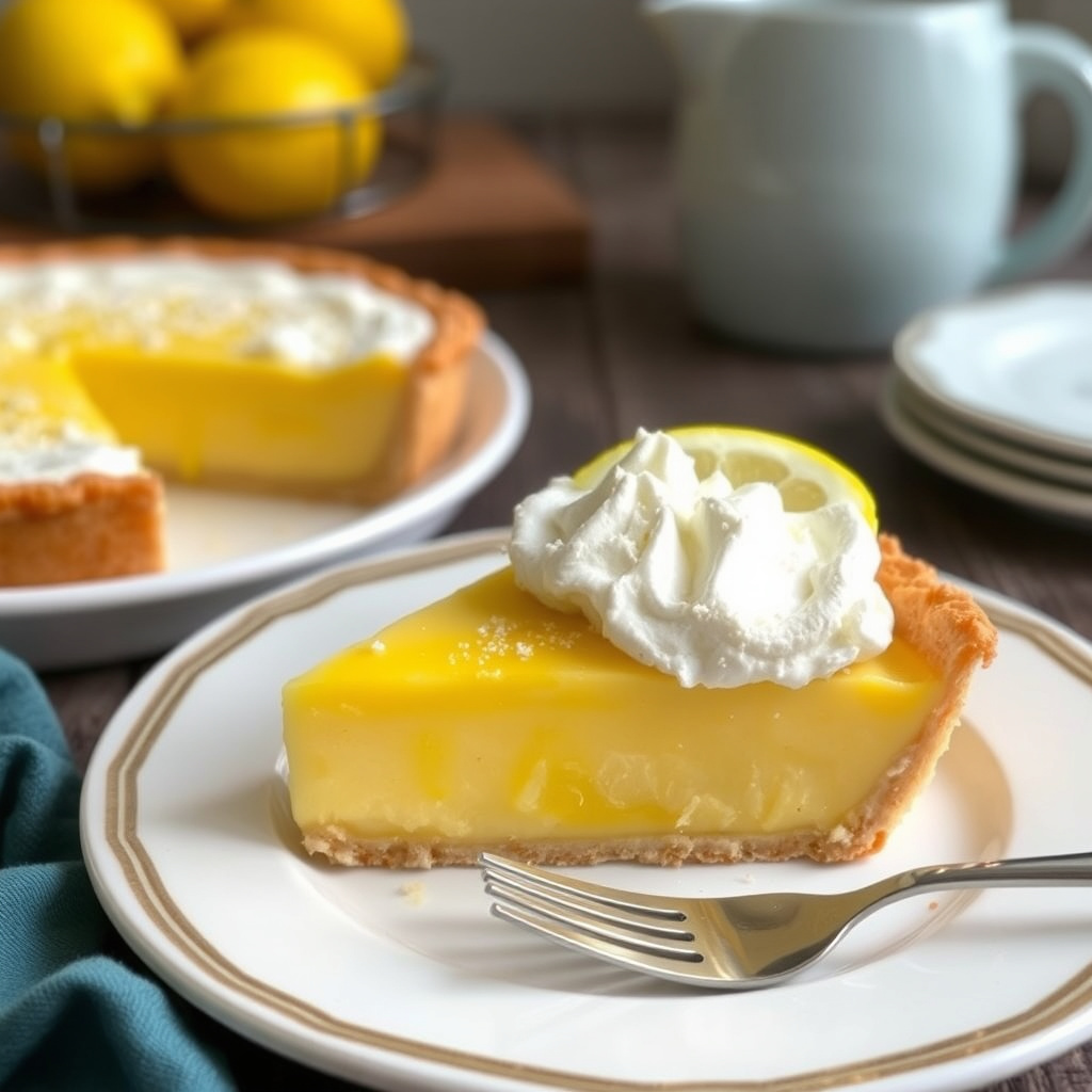 Lemon Impossible Pie
