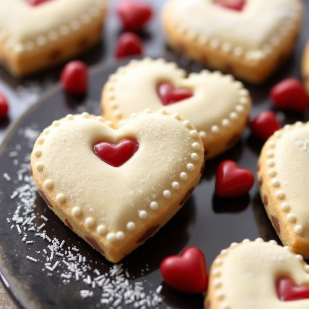 Linzer-hjertekjeks