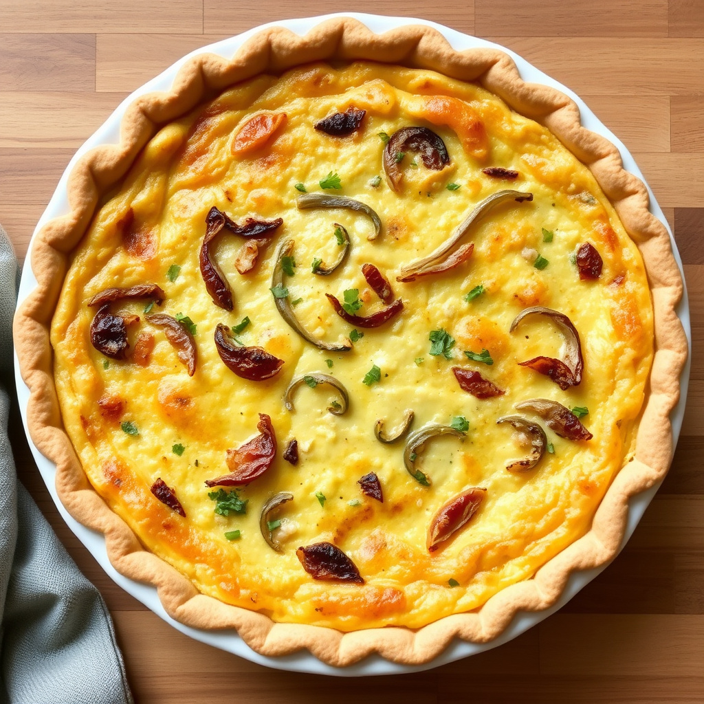 Løkekakequiche