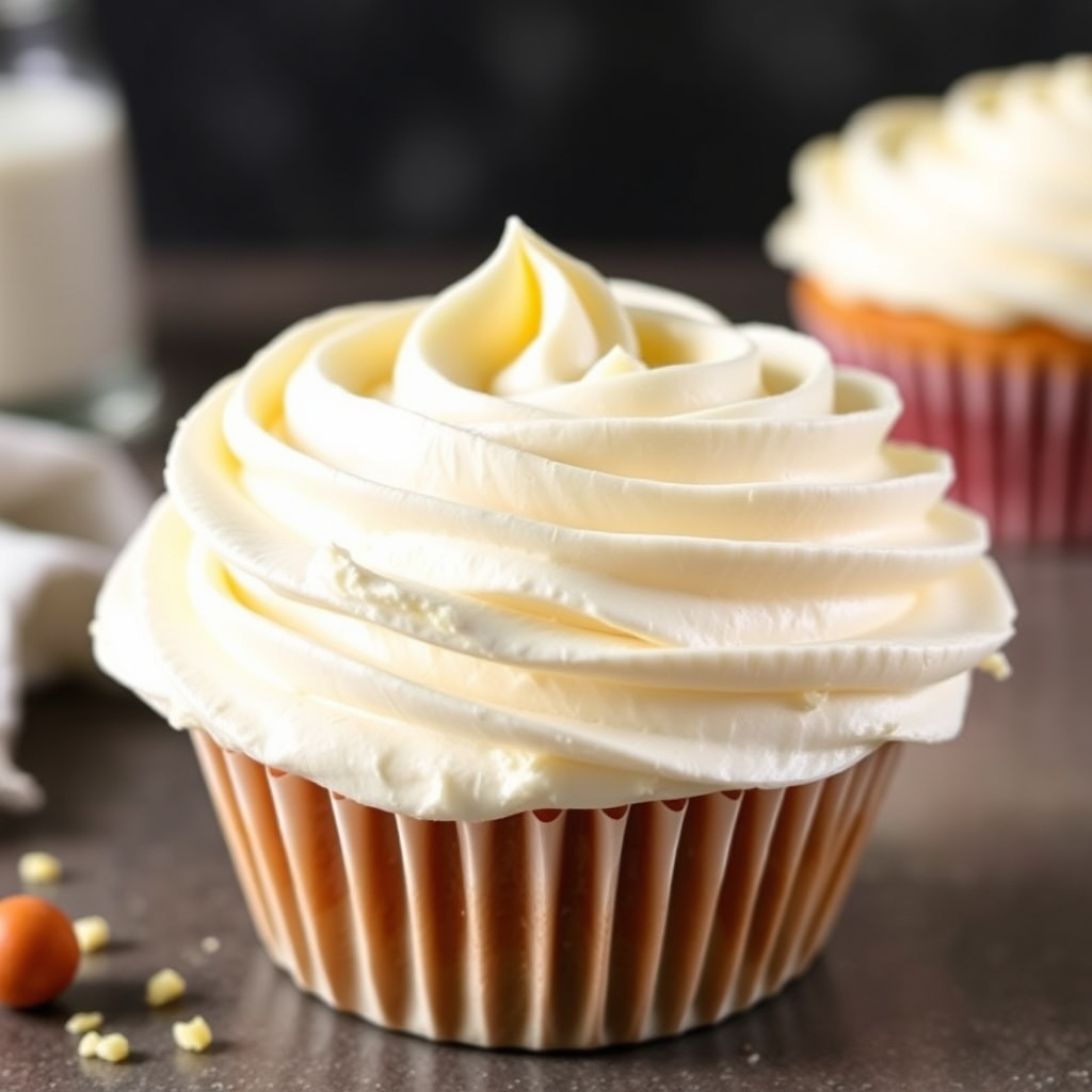 Luftig smørkremfrosting