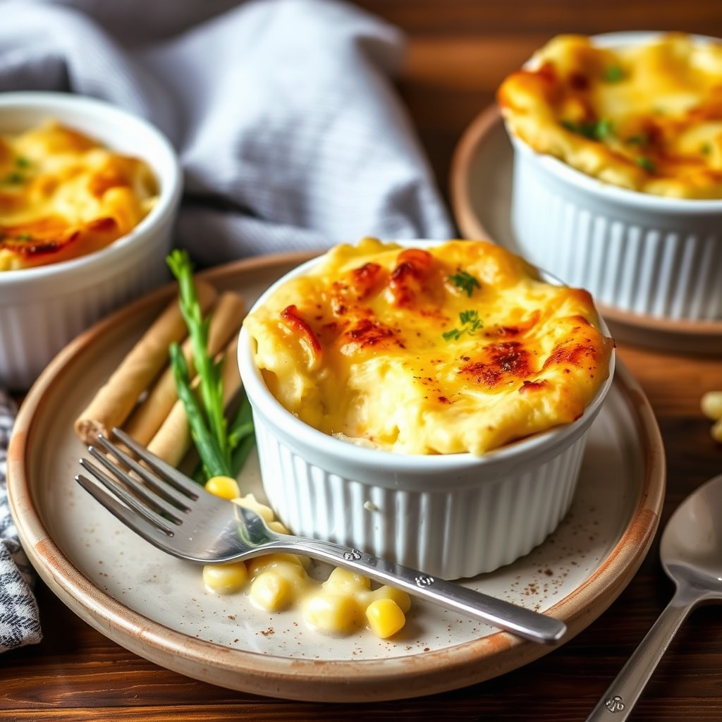 Mais- og krabbekraftpajer