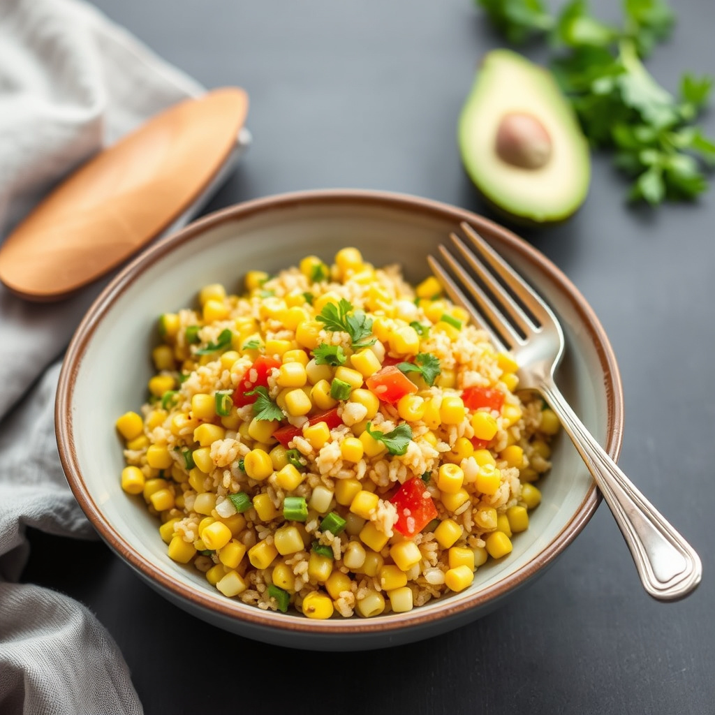 Mais- og risblanding