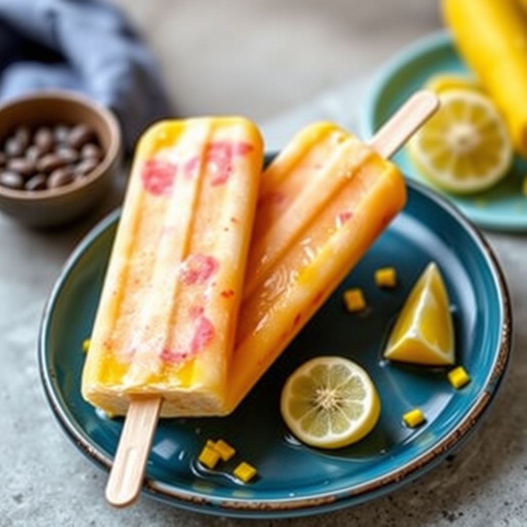 Kremet maisis på pinne