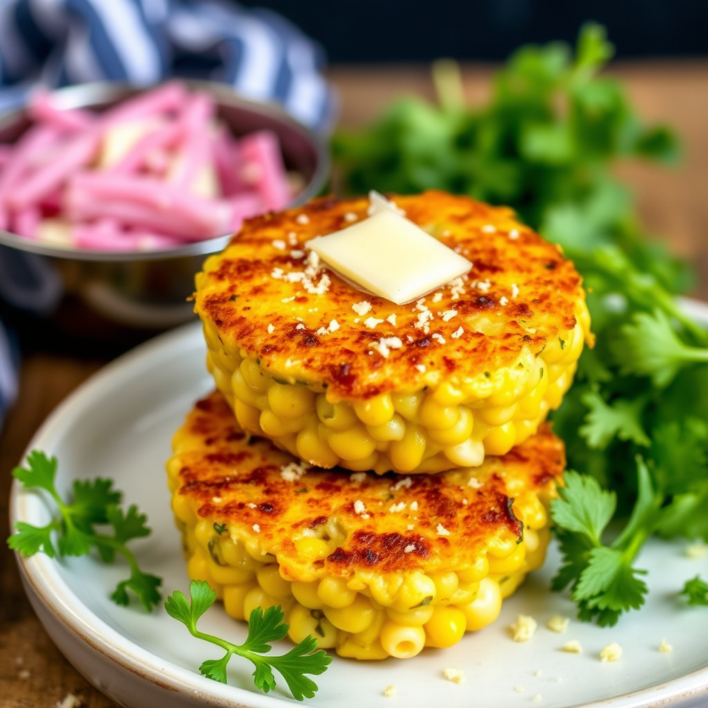 Maiskaker med parmesanost
