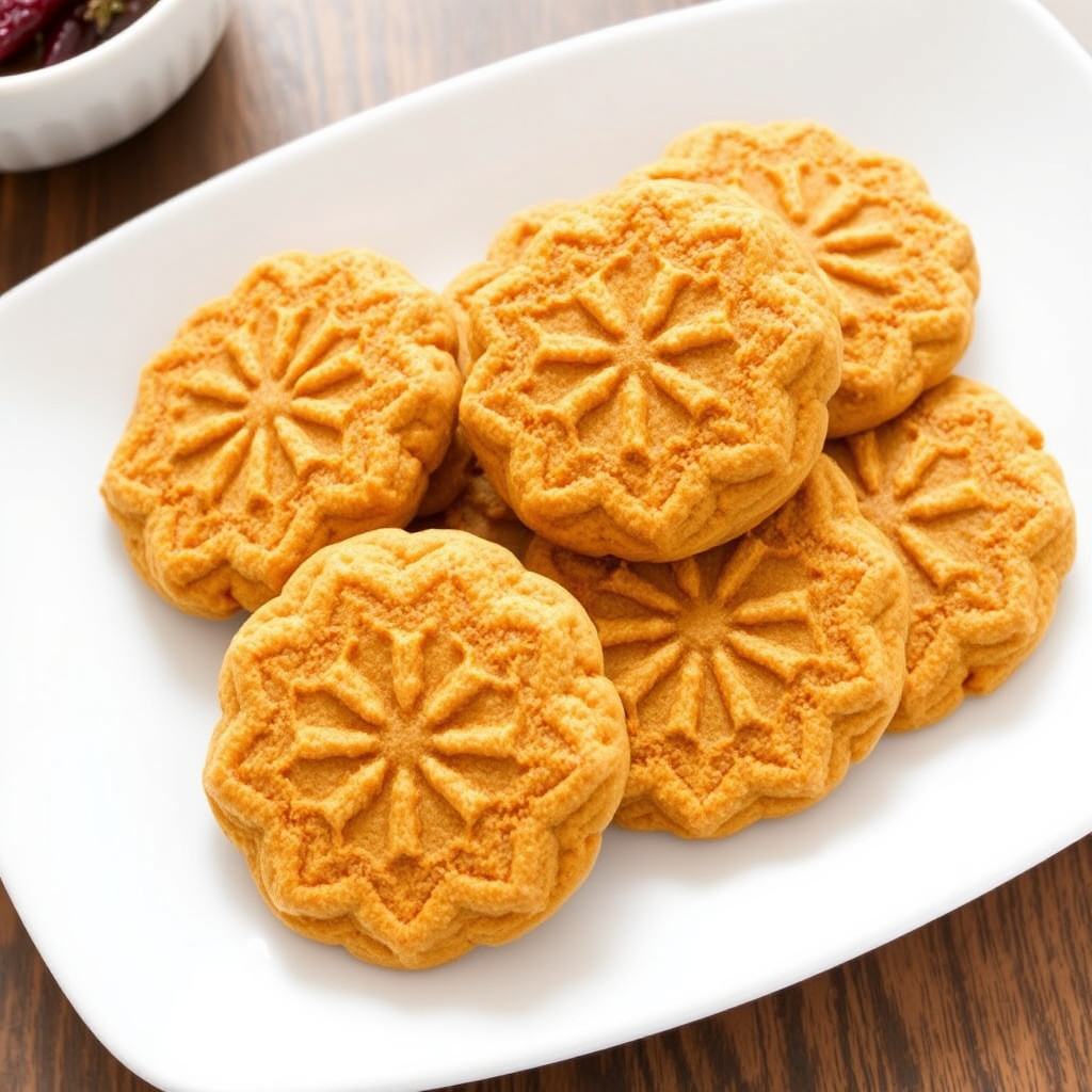 Maismel, chili og gresskarkjerner Lace Cookies