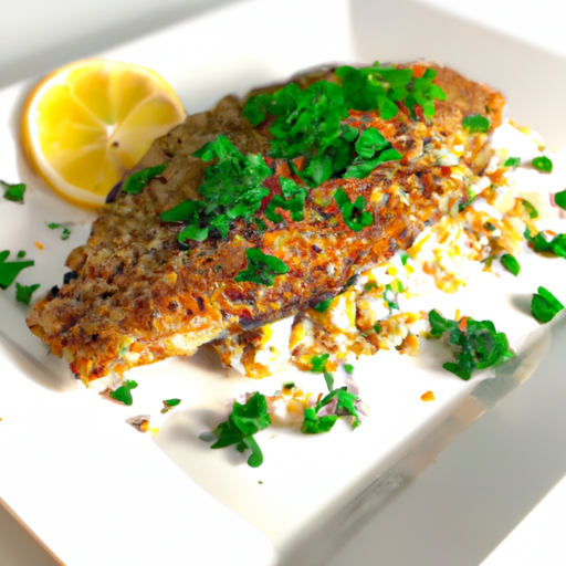 Mandelpanert tilapia