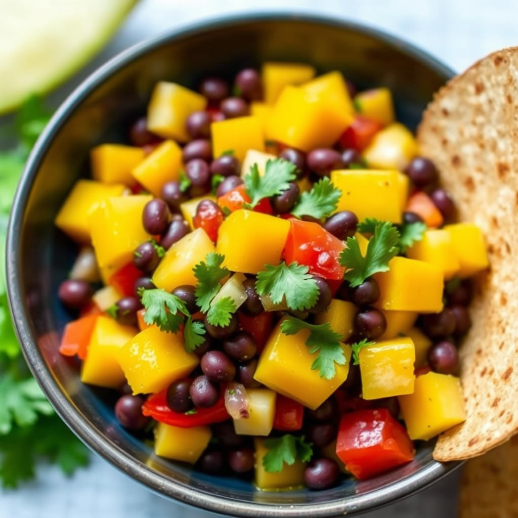Mangobønnesalsa
