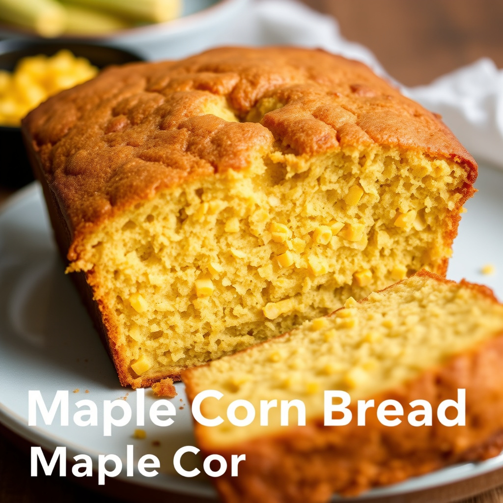 Maple maisbrød