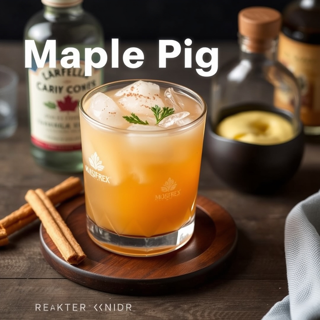 Maple Pig Cocktail