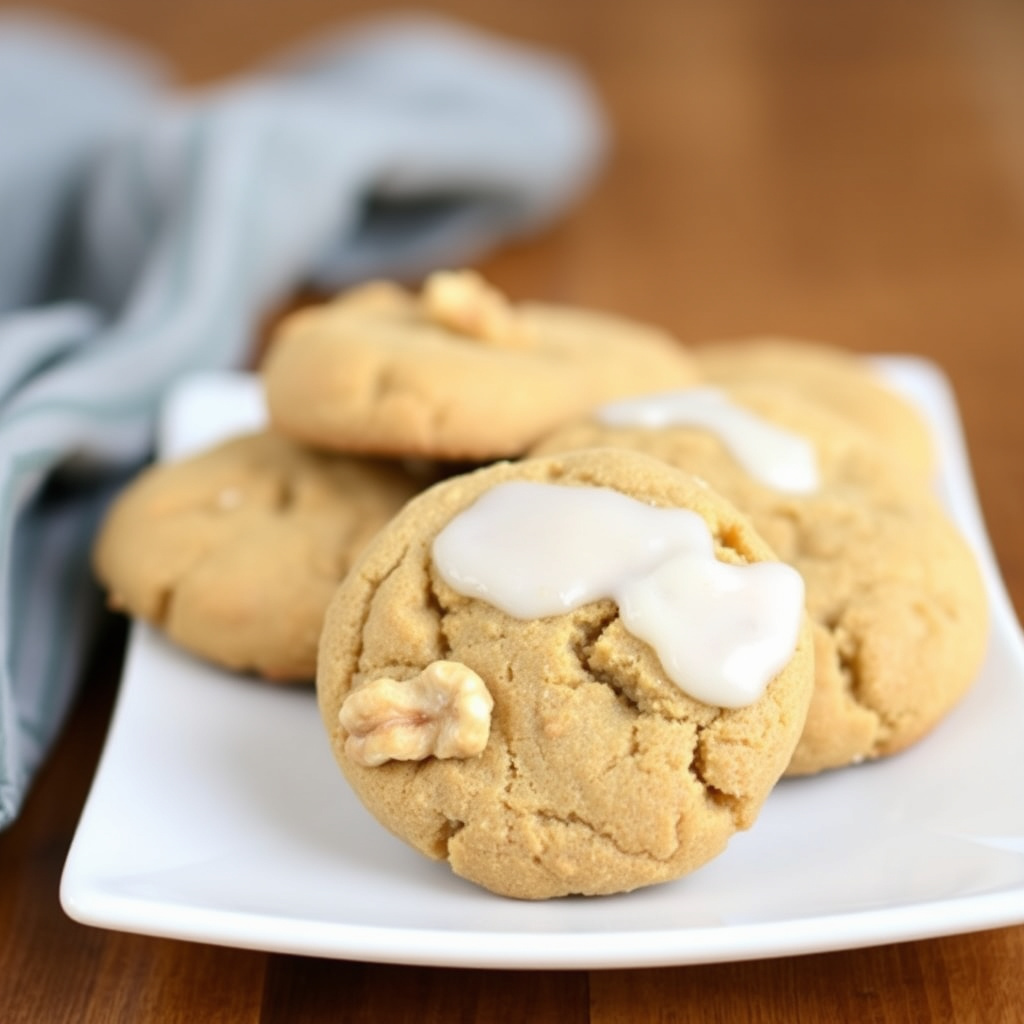 Maple Walnut Cookies