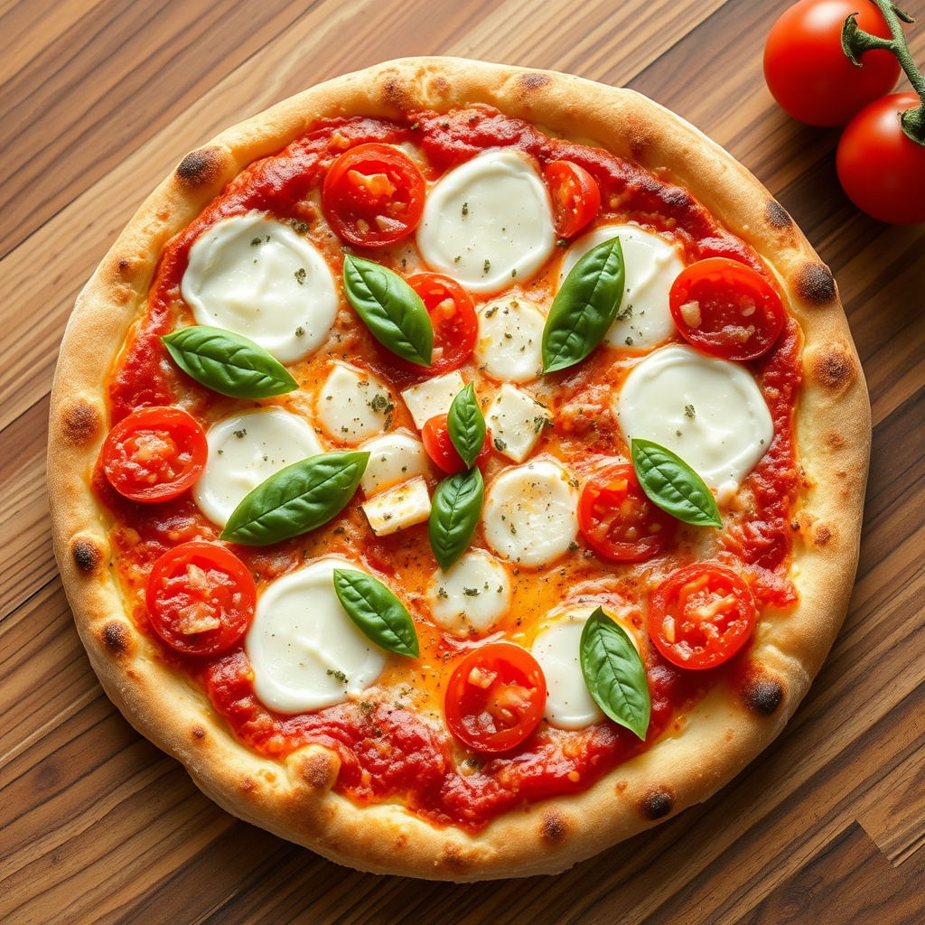 Margherita-pizza