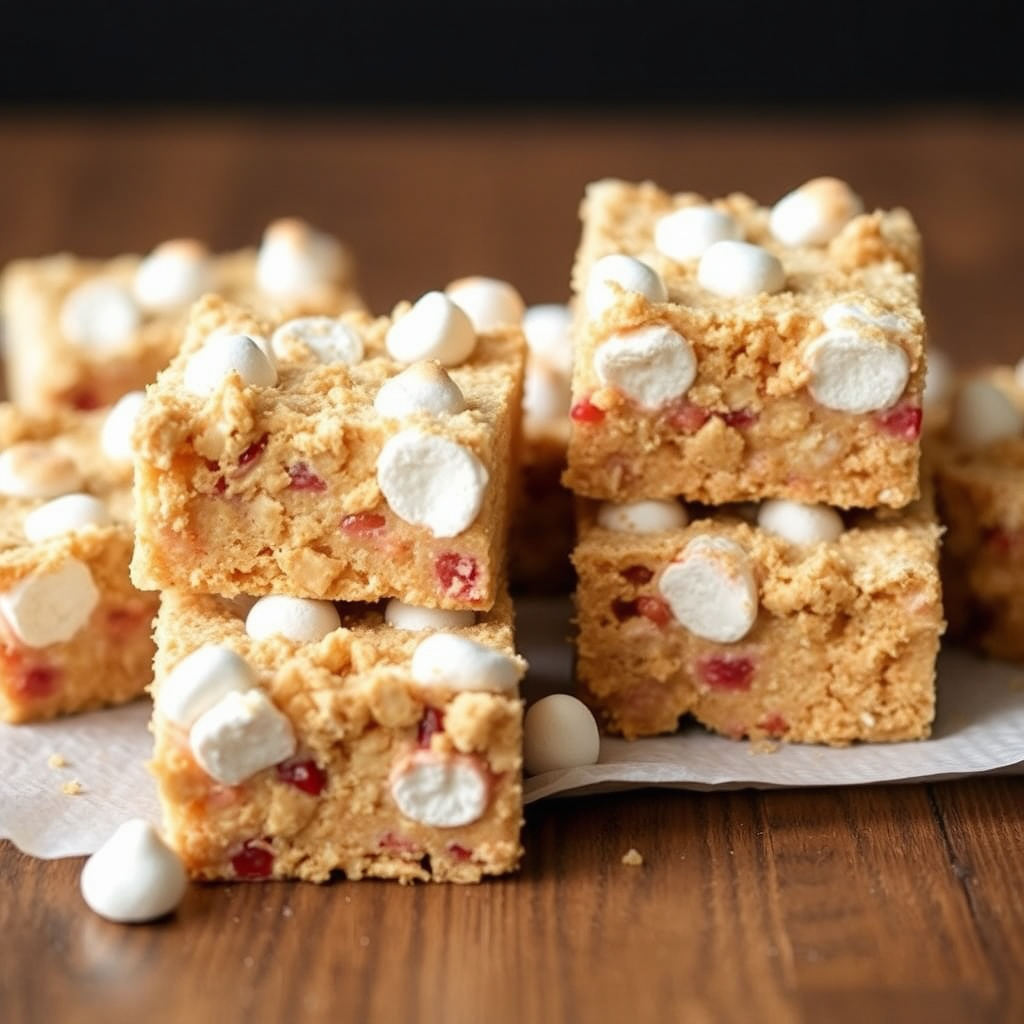 Marshmallow Crispie Barer