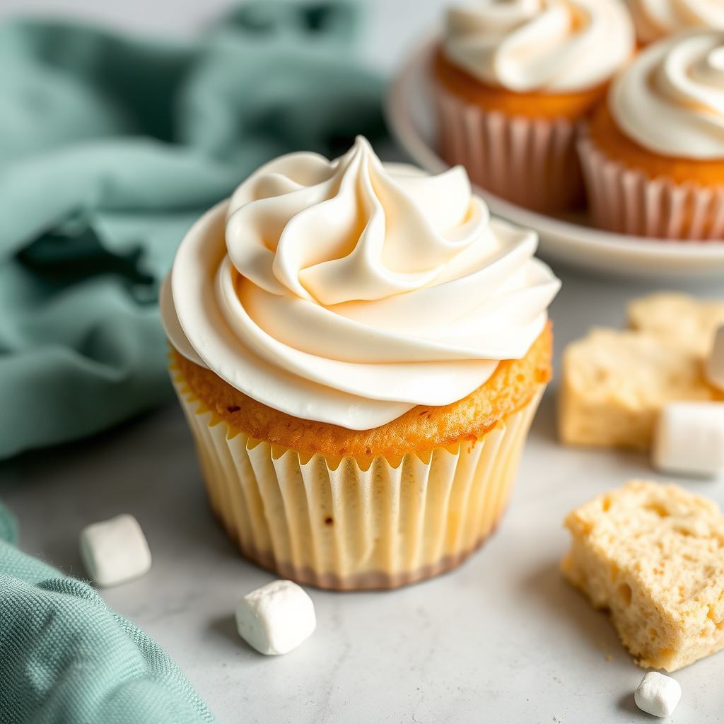 Marshmallow-smørkremfrosting