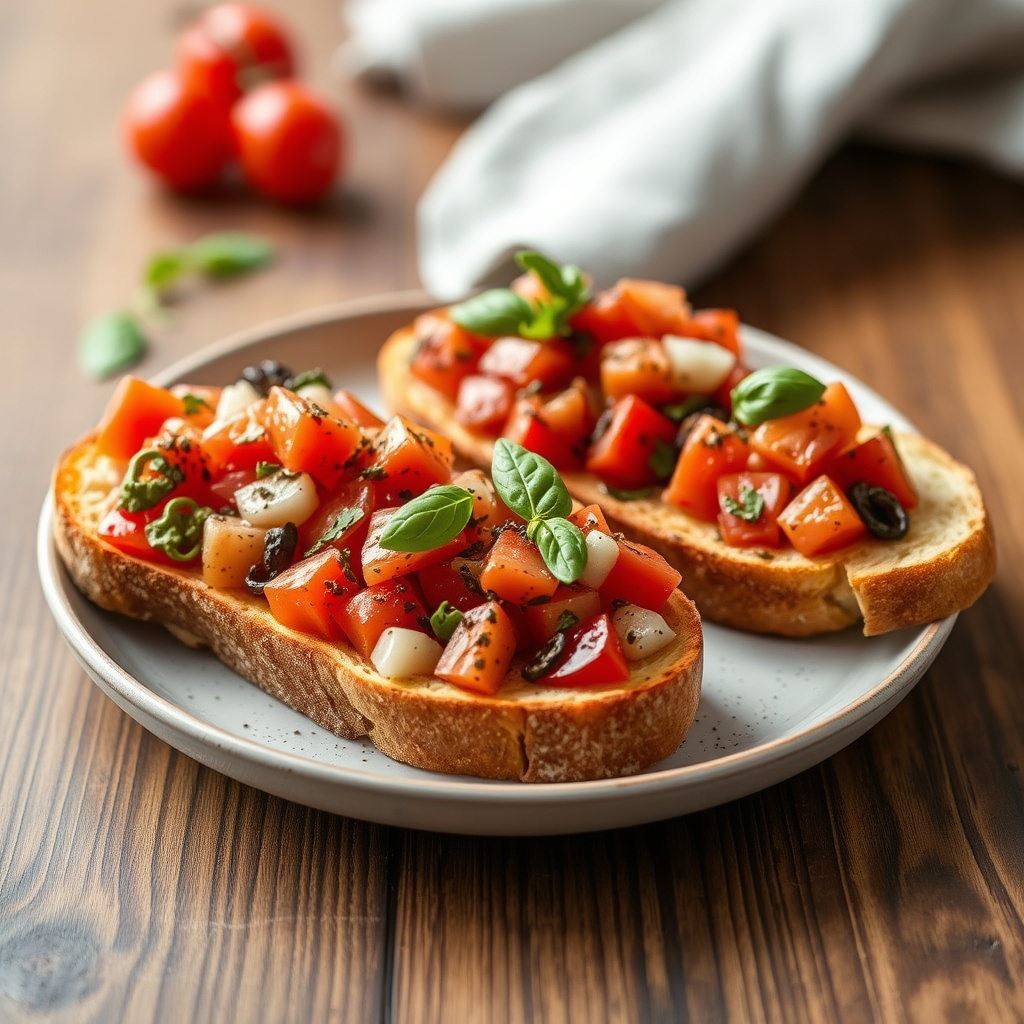 Mediterranean Bruschetta