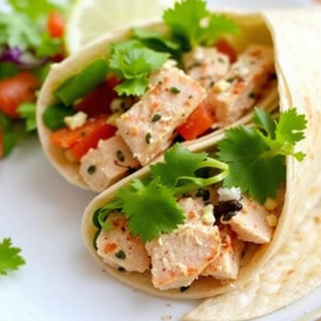 Mediterranean tunfiskwrap