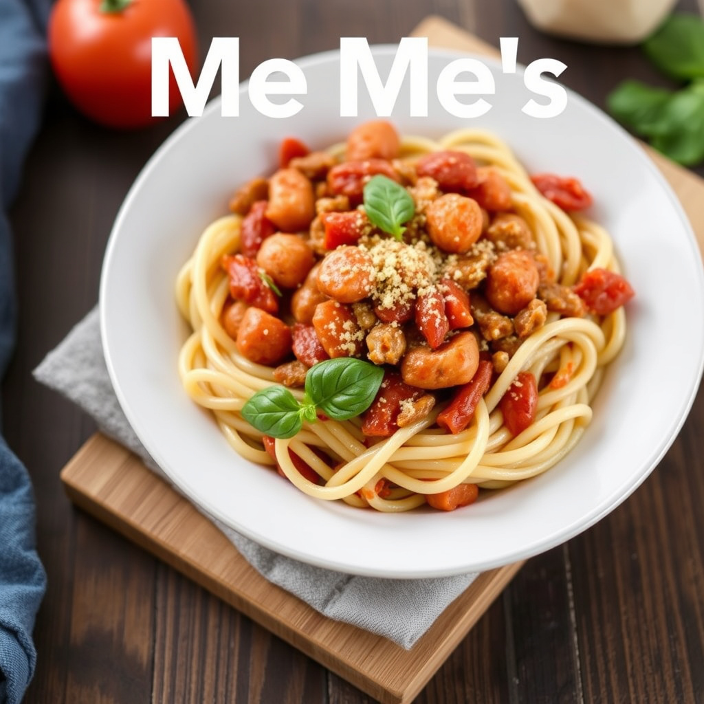 Klassisk Pasta Fagioli med kjøttdeig