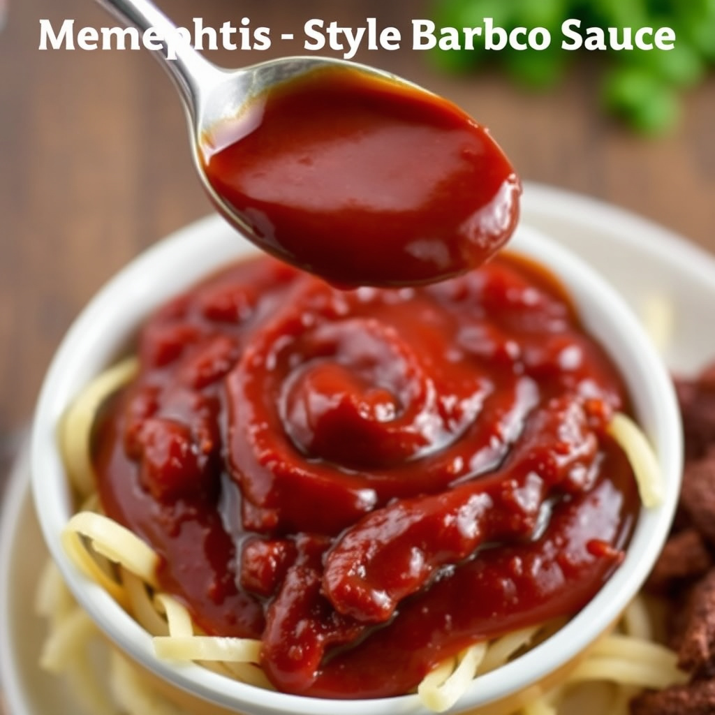 Memphis-stil BBQ-saus