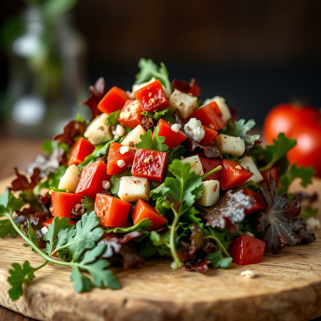 Mesclun-salat
