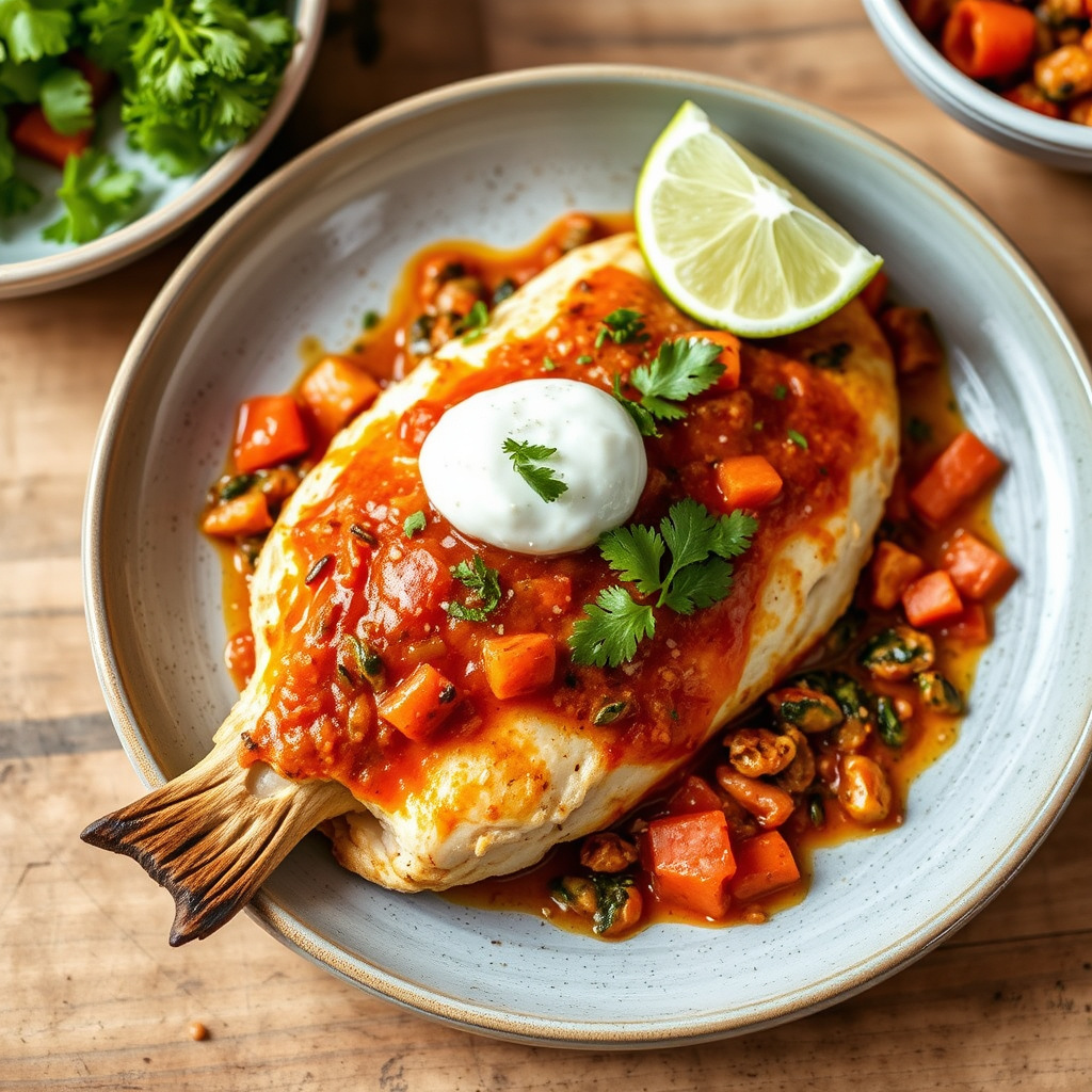 Mexikansk ovnsbakt fisk