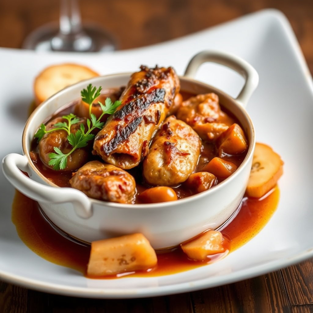 Michael Lewis sin Cassoulet de Canard