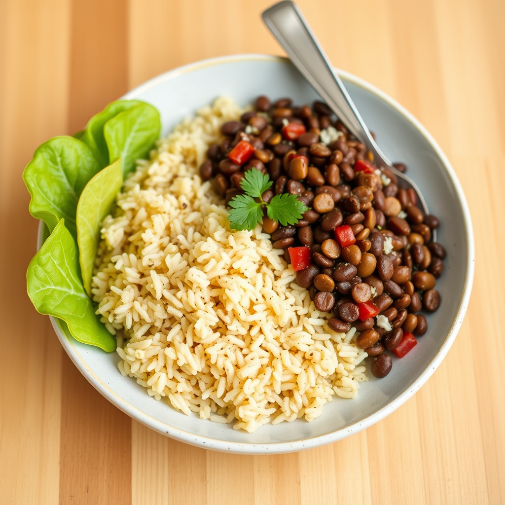 Midtøsten-inspirert ris og linser