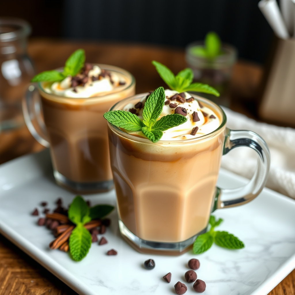 Minty Mocha Affogato