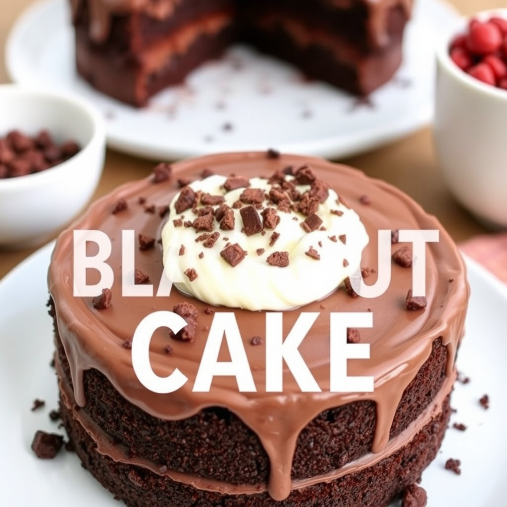 Mocha Blackout-kake