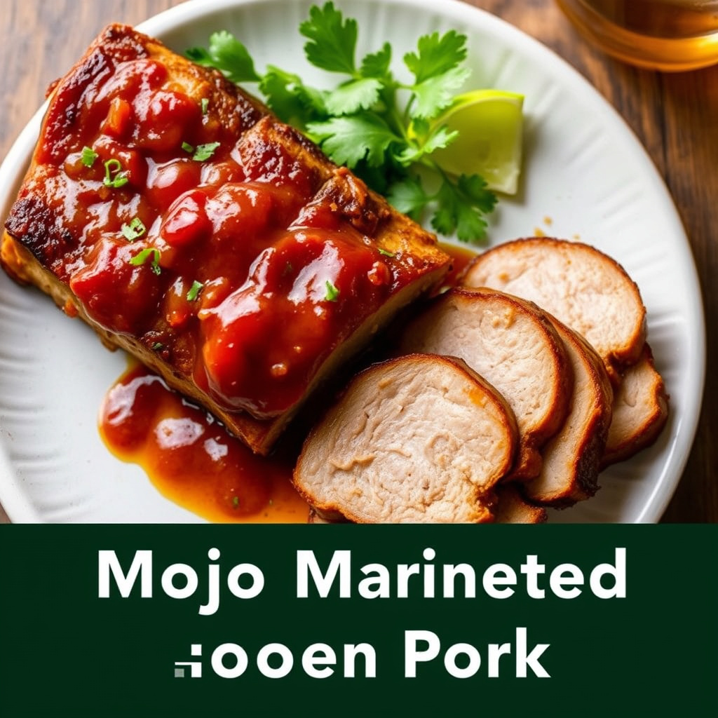 Mojo-marinerte svinekoteletter