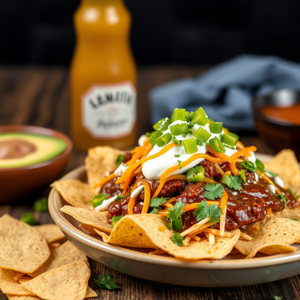 Mole Nachos