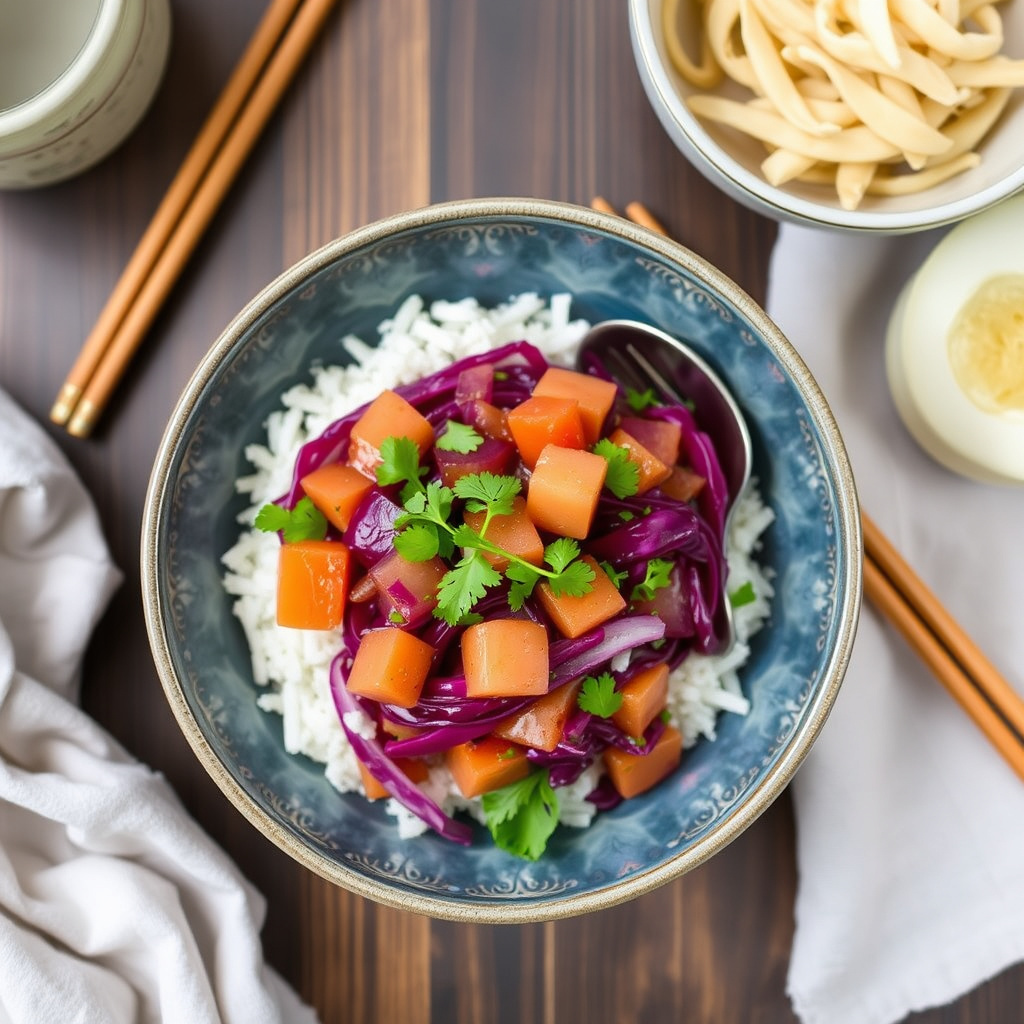 Mors søt-sure rødkål med epler og krydder