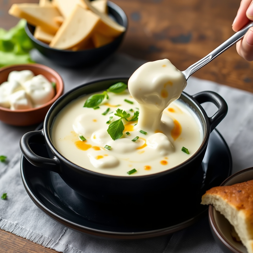 Mozzarella Fonduta