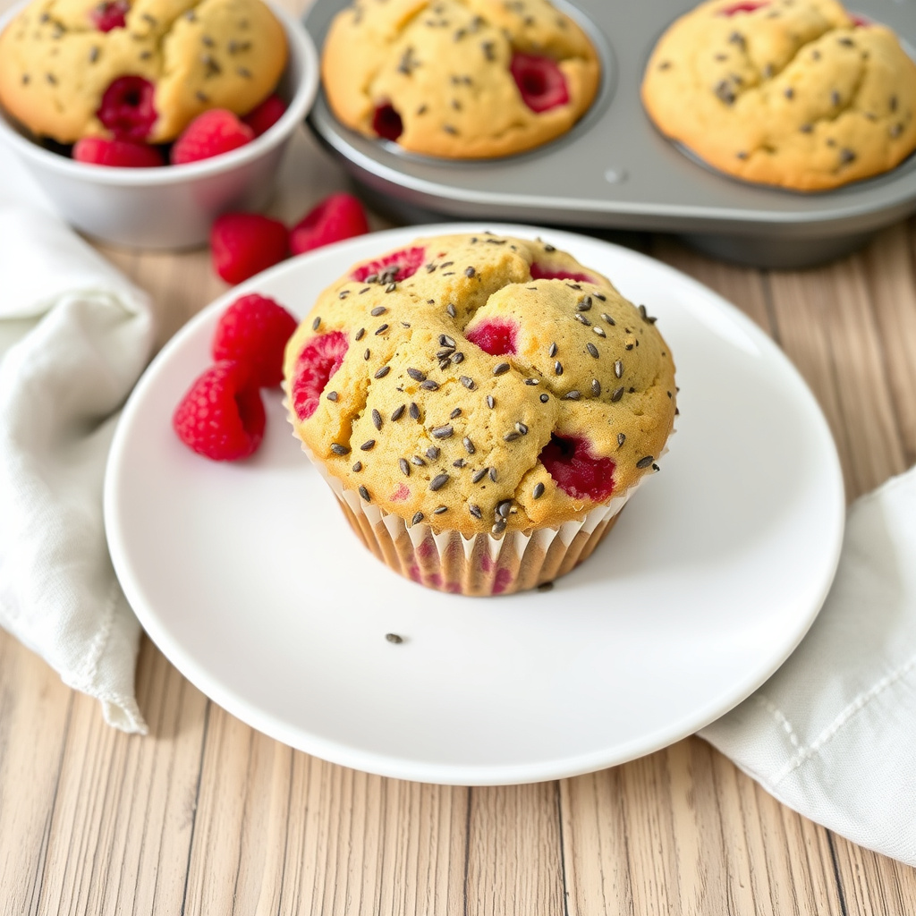 Muffins med valmuefrø