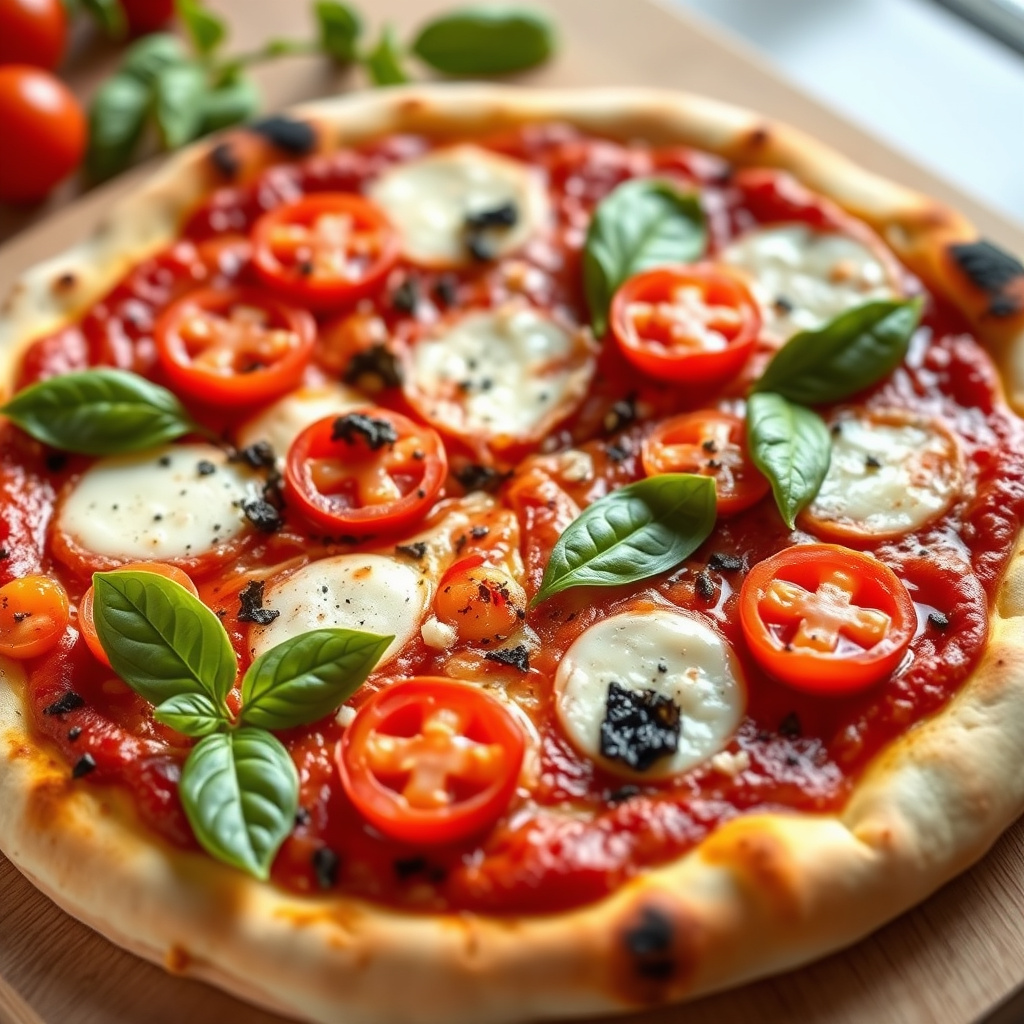 Napolitansk Margherita-pizza