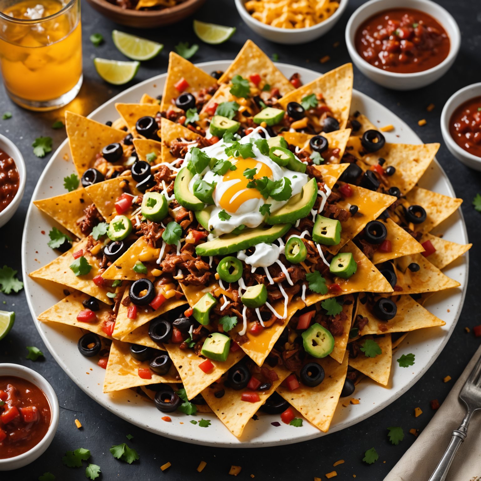 Neelys BBQ Nachos