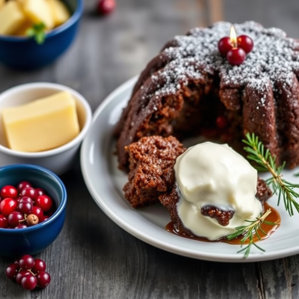 New England-julpudding