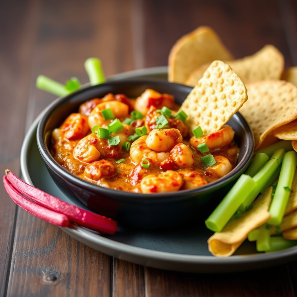 New Orleans Barbecue Shrimp Dip