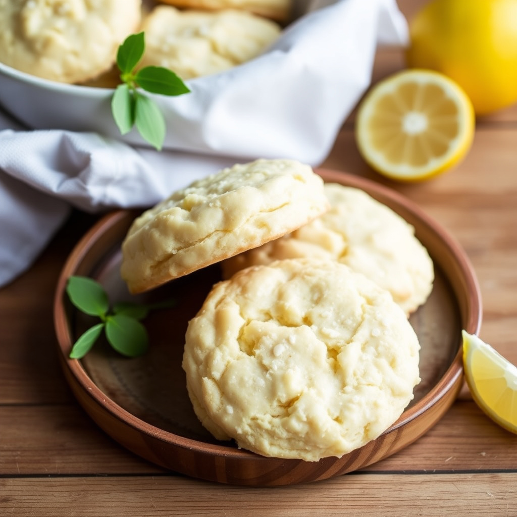 Nonnas sitron-ricottakjeks