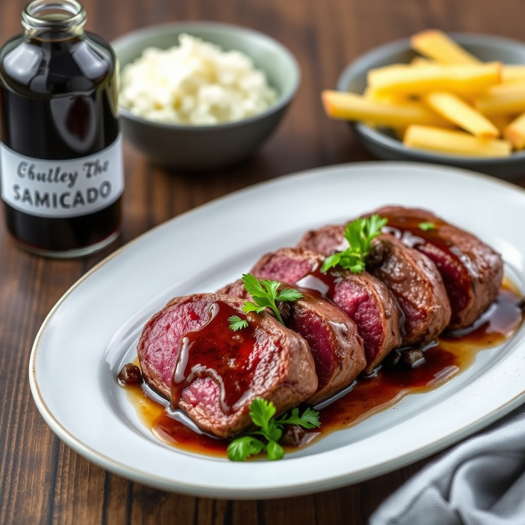 Oksefilet med balsamico