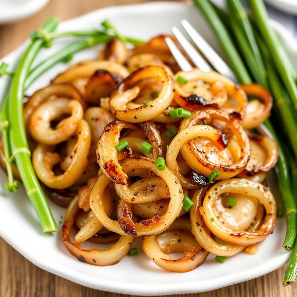 Onkelen Wilsons grillede løk