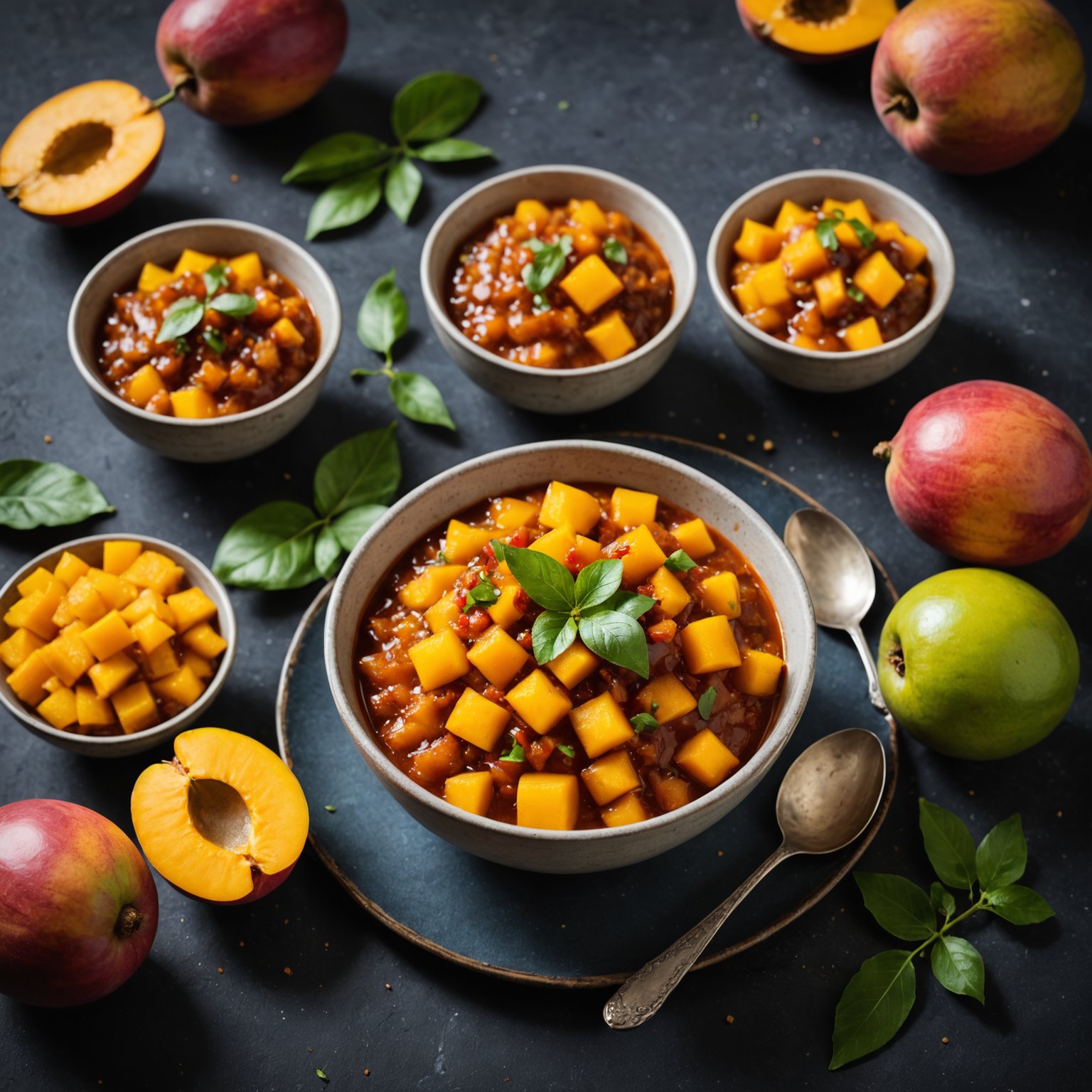 Enkel og frisk mangochutney