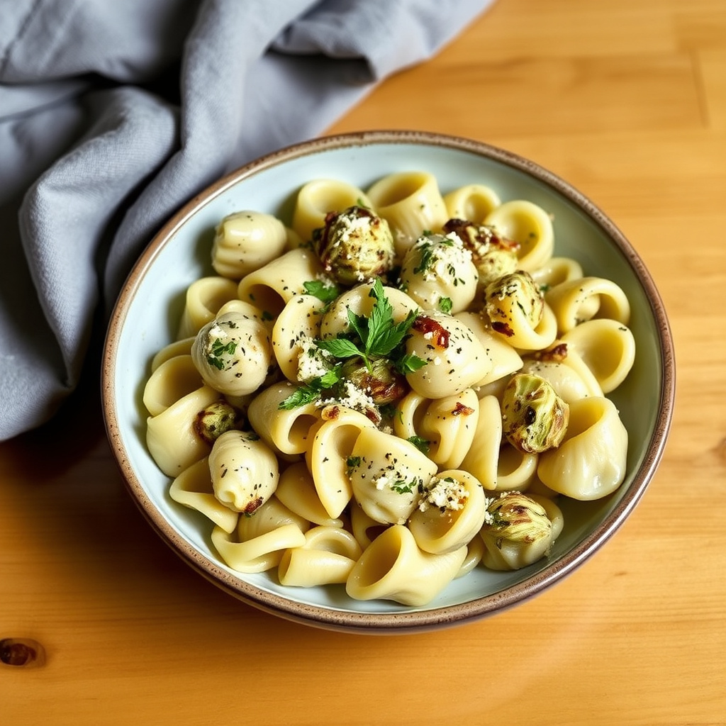 Orecchiette med artisjokker