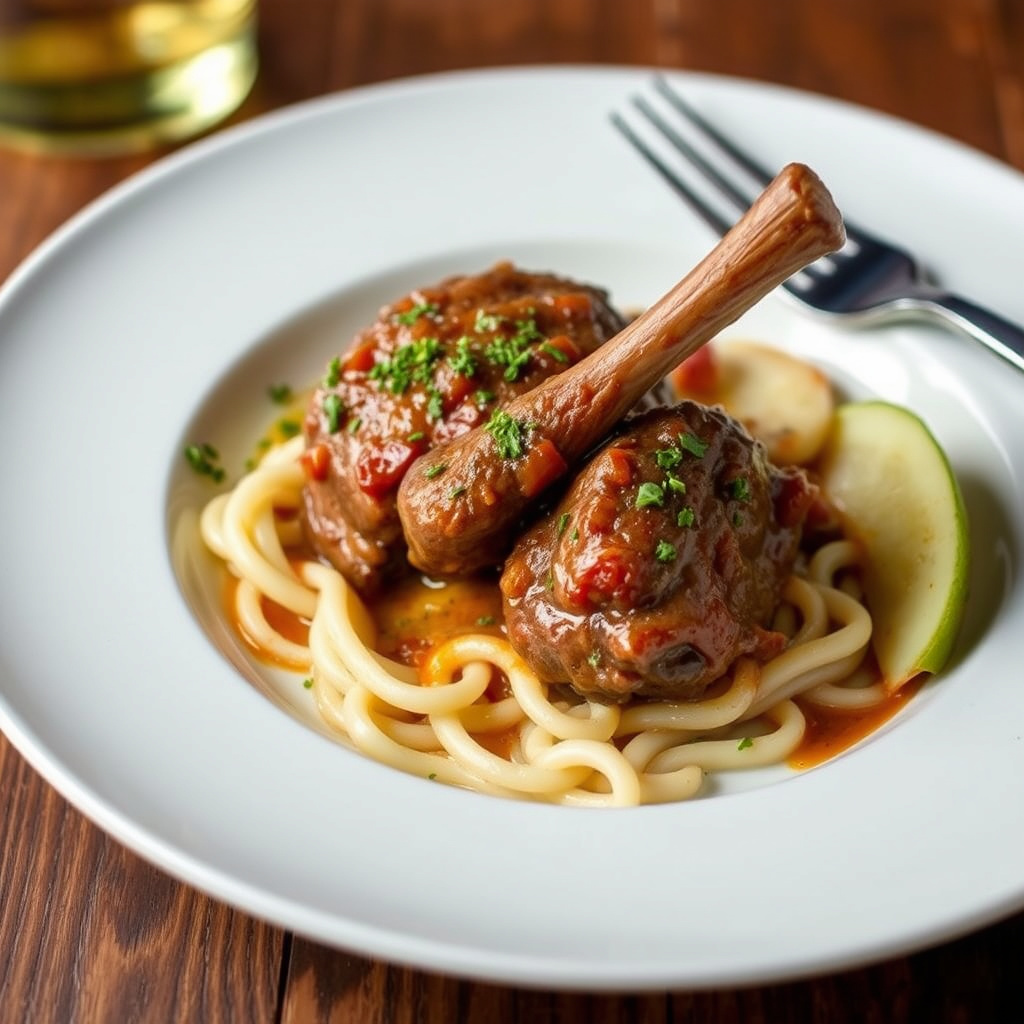 Oregano-brasert lammebog