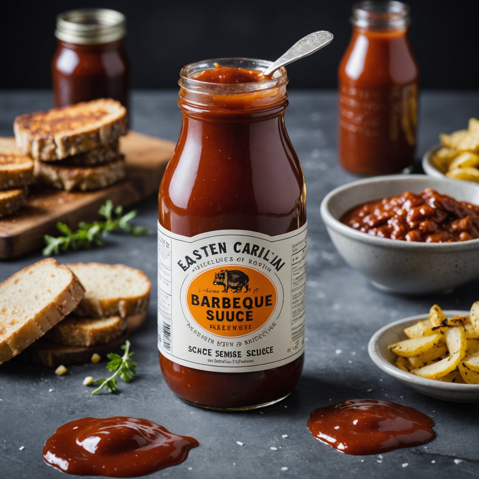 Østnord-karolinsk grillsaus