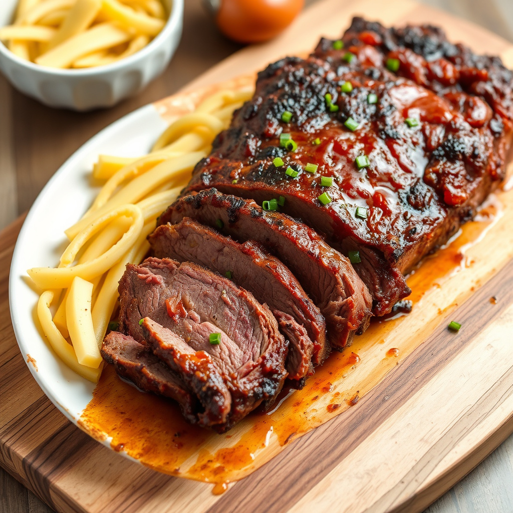 Oven grillet oksebryst I