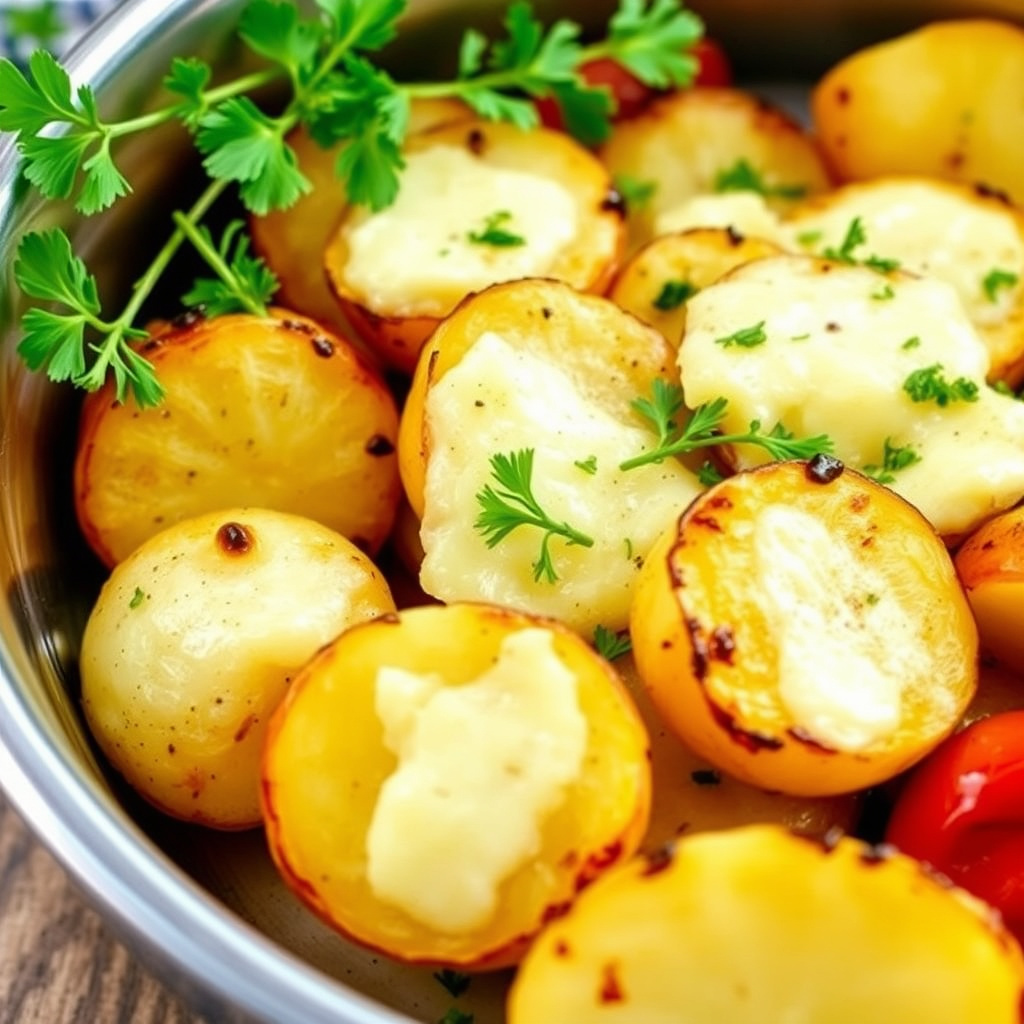 Oven-Roasted Potatoes: Ovnsbakte poteter