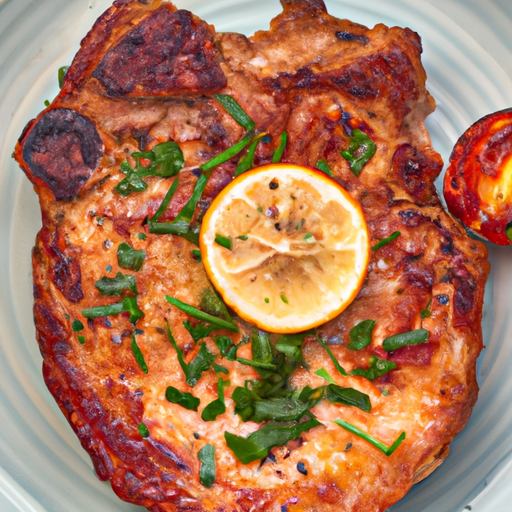 Ovenbakte svinekoteletter