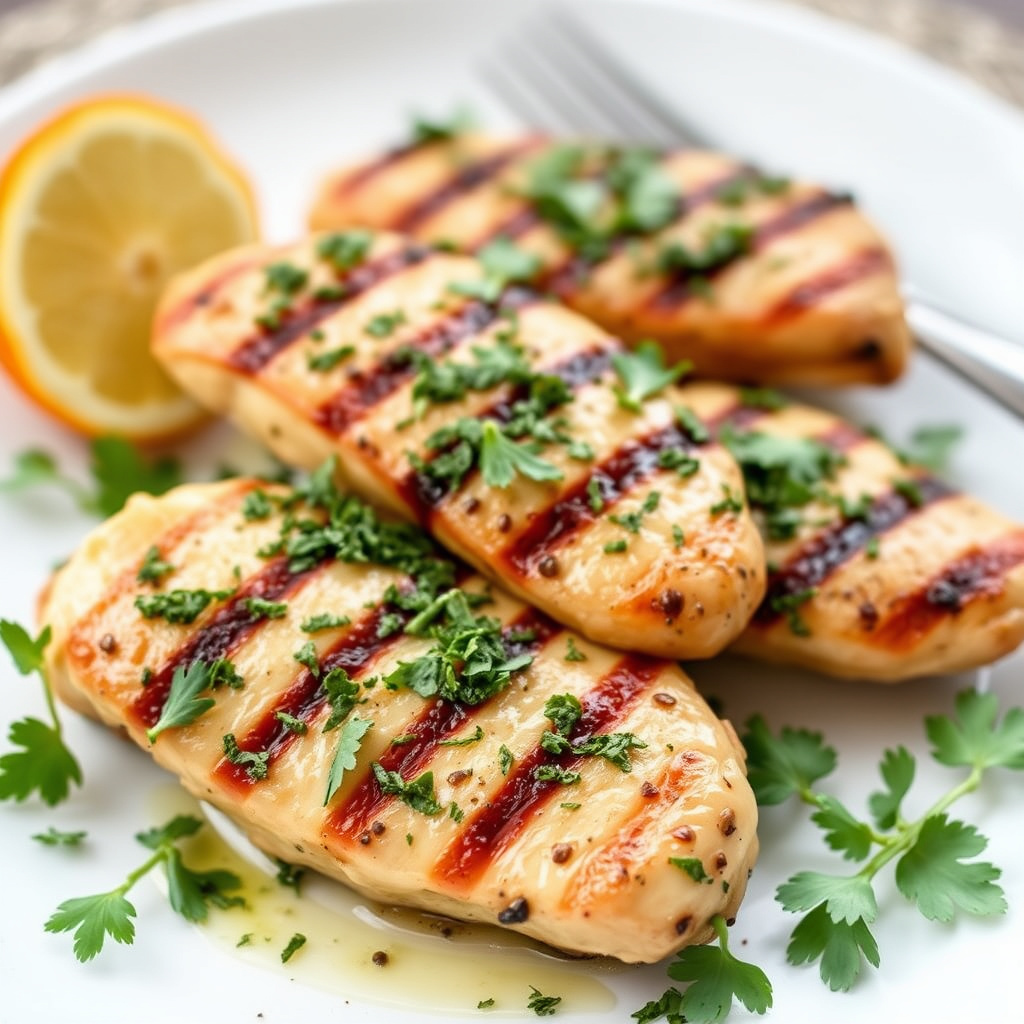 Panestekt kylling med gremolata