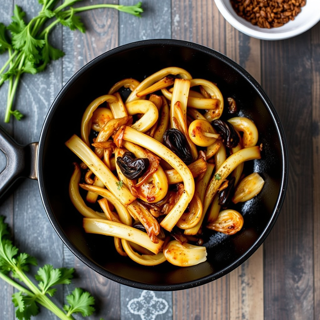 Pannestekt fennikel med sitron